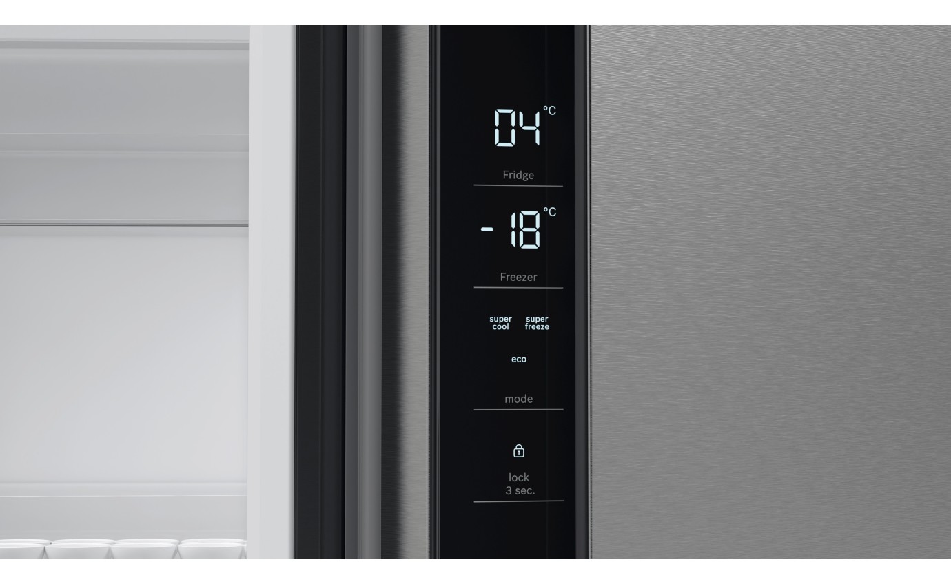 Bosch 605L Series 4 French Door Fridge (Stainless Steel) KFN96VPEAA