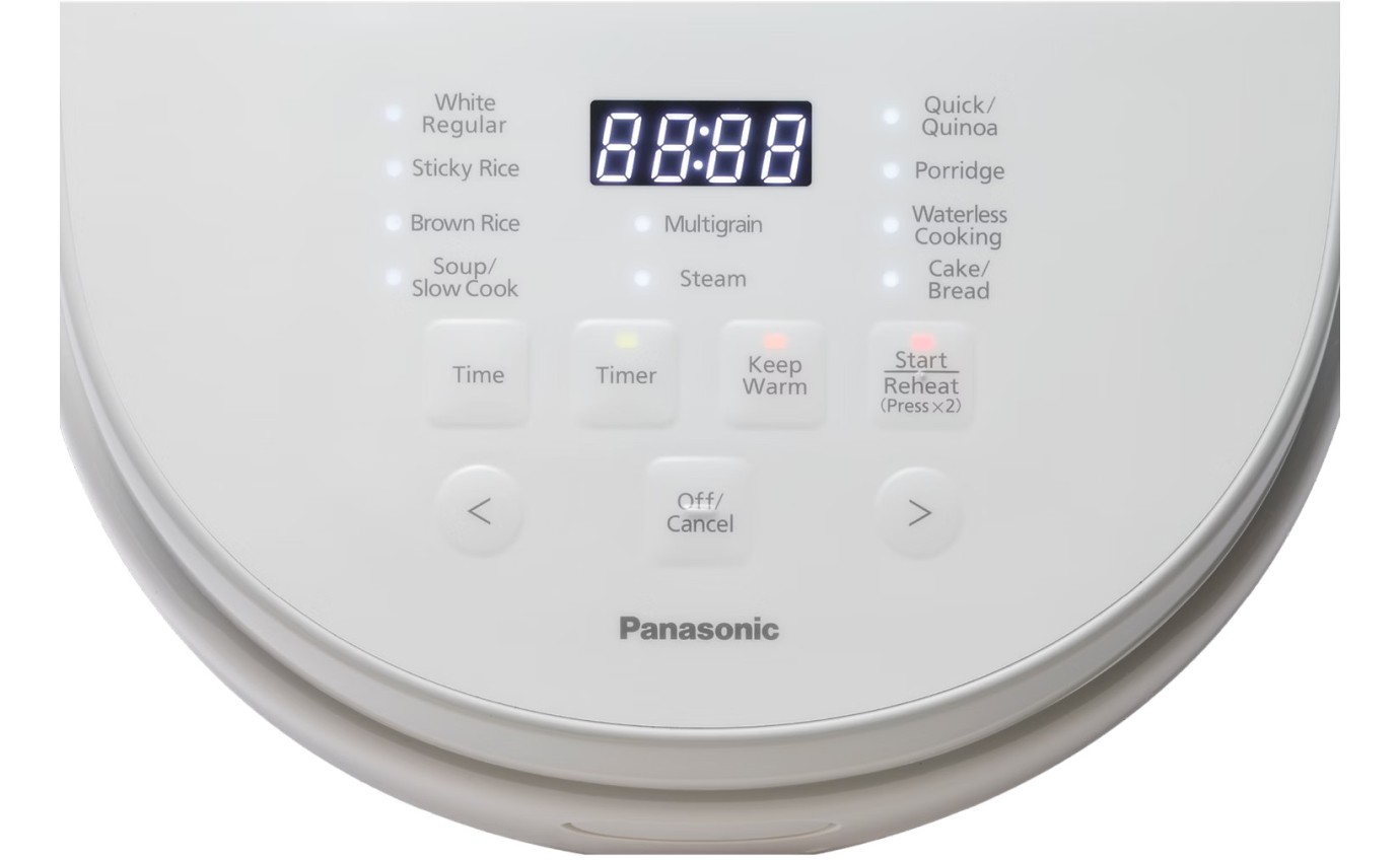 Panasonic Premium 5.5 Cup Rice & Multi Cooker SRDL104WST