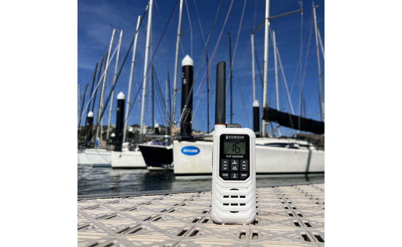 ECOXGEAR EXM300 3W IP67 VHF Marine Handheld Radio EXM300