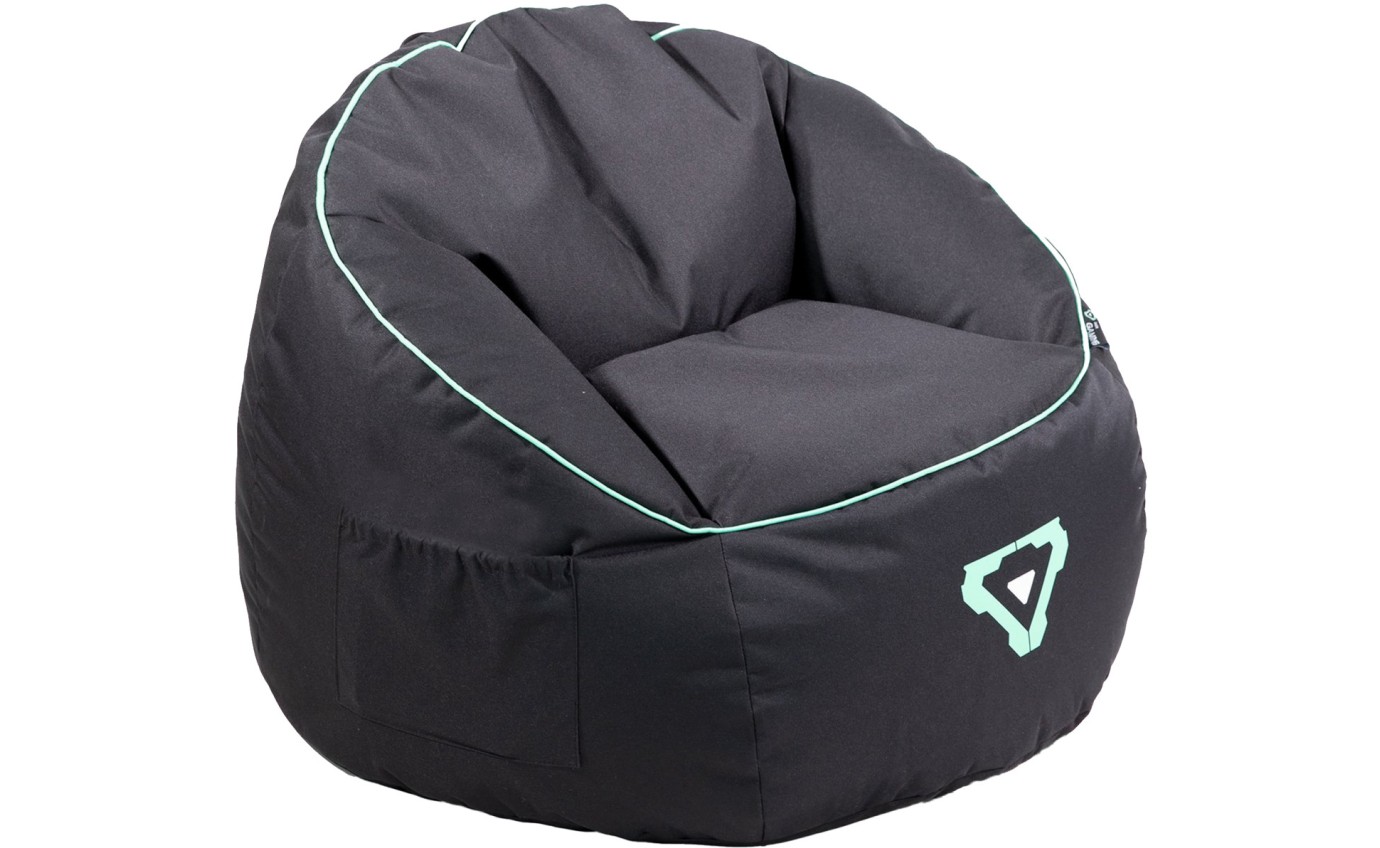 Laser Gaming Bean Bag with Headphone Strap & Side Pocket PCOTUBEB555