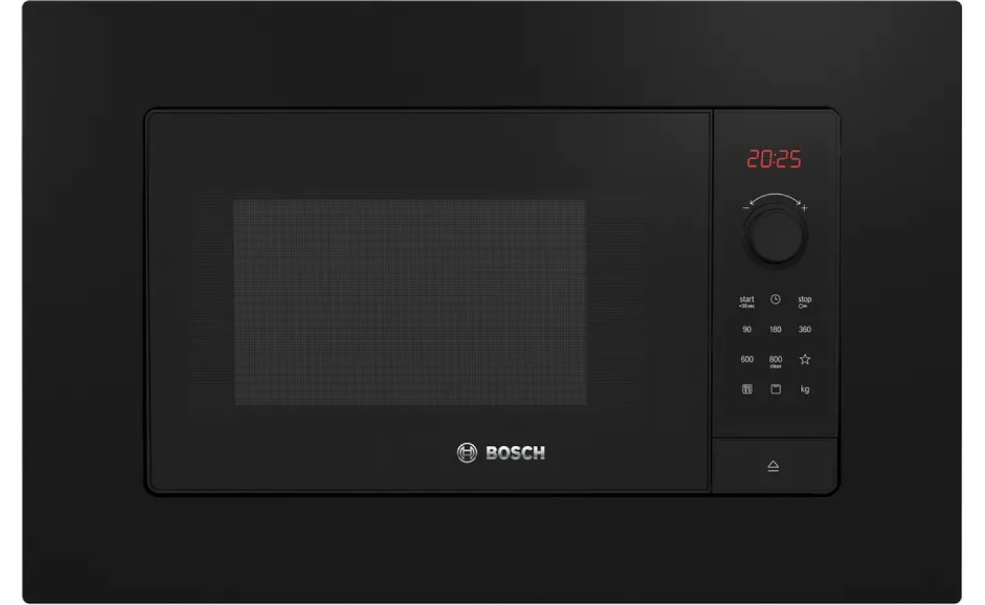 Bosch 25L Series 2 Built-In Microwave Oven (Black) BEL653MB4A