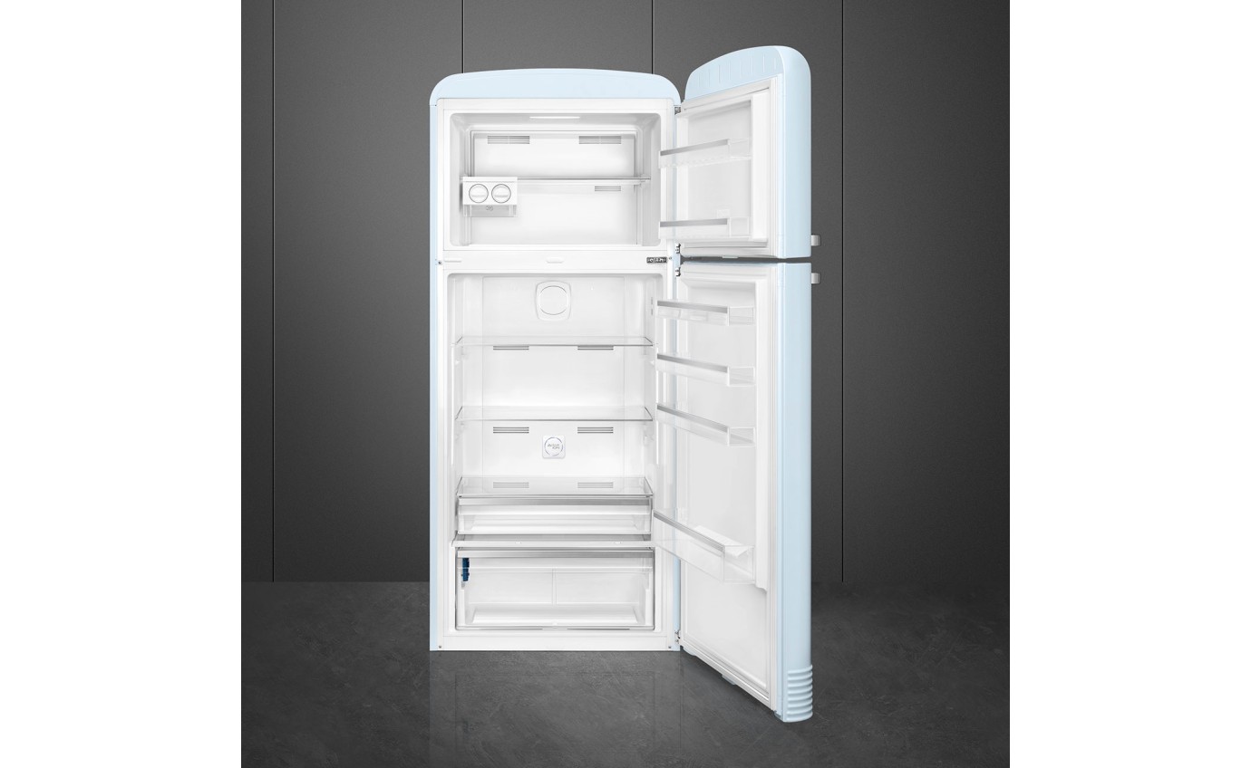 Smeg 524L 50s Style Retro Top Mount Fridge (Pastel Blue) FAB50RPB5AU