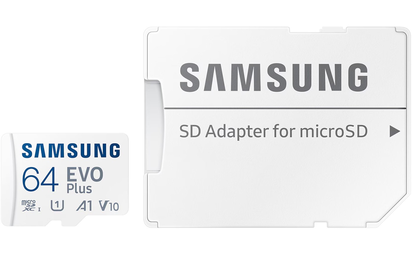 Samsung 64GB EVO Plus microSD Card MBMC64SAAPC