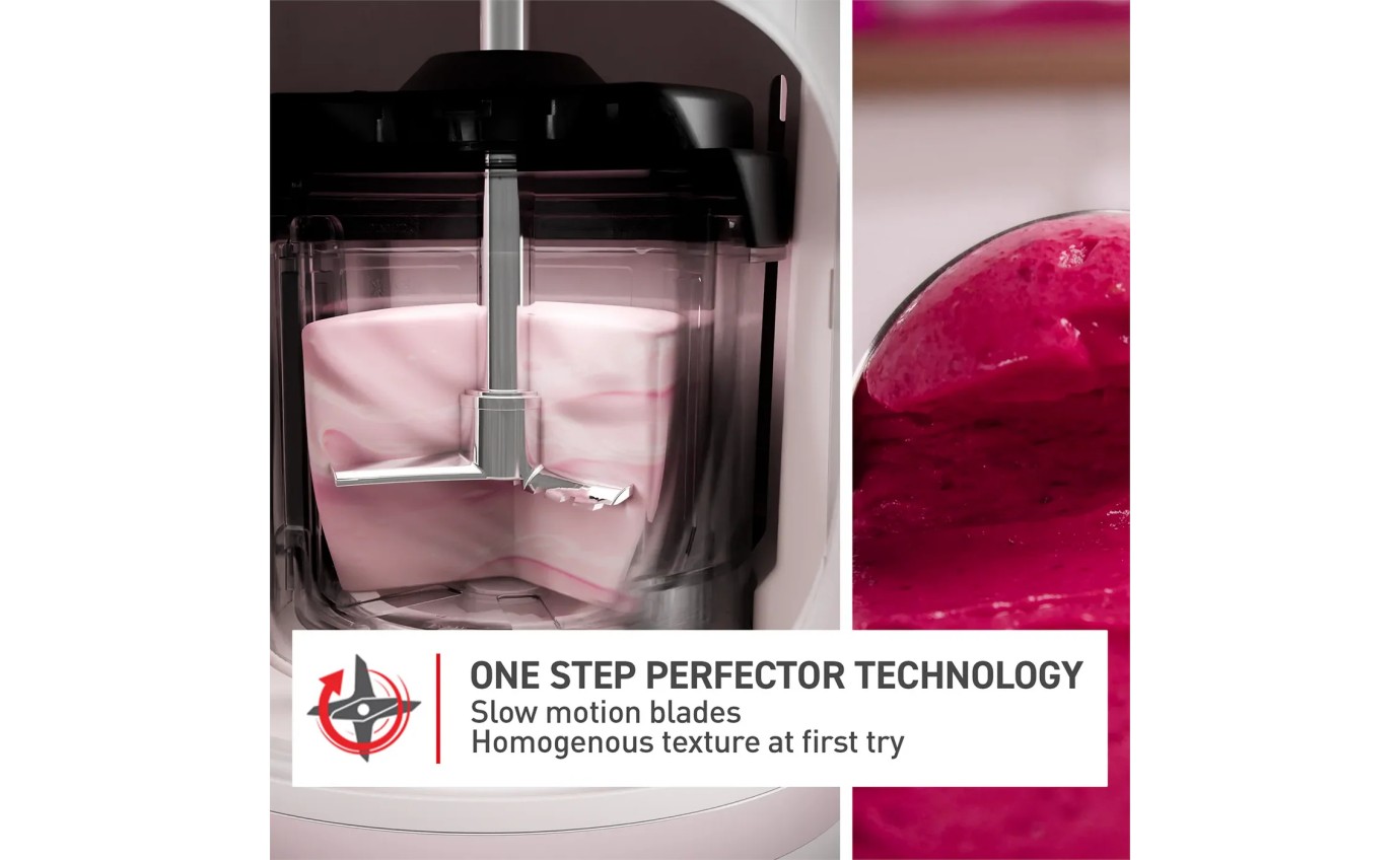 Tefal Dolci Black Knight Ice Cream Maker with Bonus Nesquik Tins NQ32IG6048