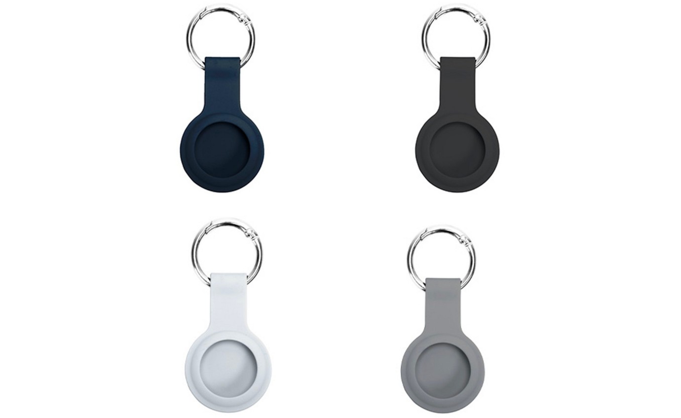 Laser Silicone AirTag Key Ring Case (4 Pack) AOAT4P1378 / AOAT4P1378