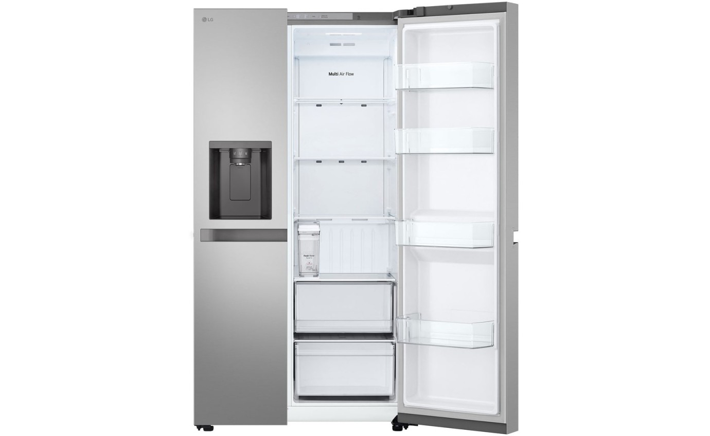 LG 641L Side By Side Fridge (Stainless) GSN599PL