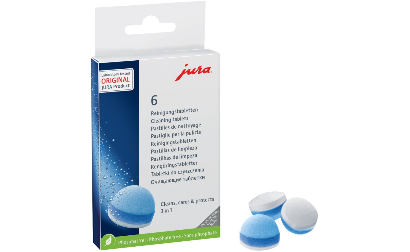 Jura 3-Phase Cleaning Tablets 24225