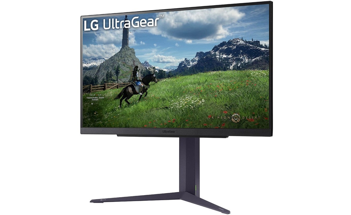 LG 27 inch UltraGear™ QHD Nano IPS 180Hz HDR10 Gaming Monitor 27GS85QB