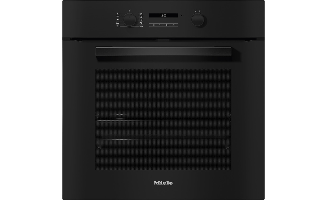 Miele 60cm Built-in Pyrolytic Oven (Obsidian Black) H2861BPOB