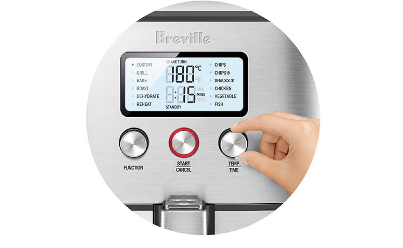 Breville the Air Fryer Chef&trade; Plus (Brushed Stainless Steel) LAF600BSS