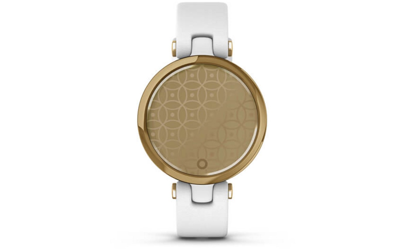 Garmin Lily™ Classic Smartwatch (Light Gold/White) 01002384A3