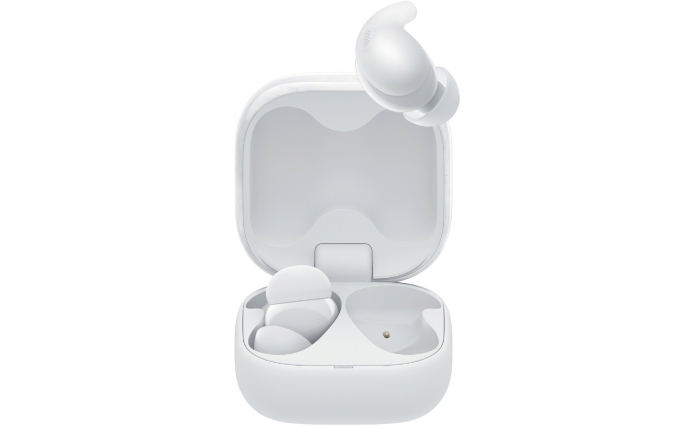 Sony LinkBuds Fit Truly Wireless Earbuds with Noise Cancelling (White) WFLS910NW