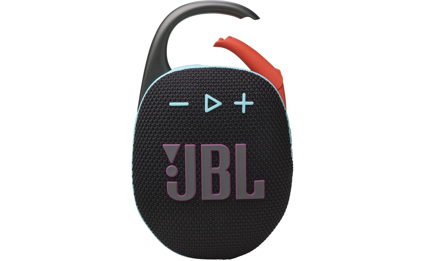 JBL Clip 5 Ultra Portable Waterproof Speaker (Black & Orange) JBLCLIP5BLKO