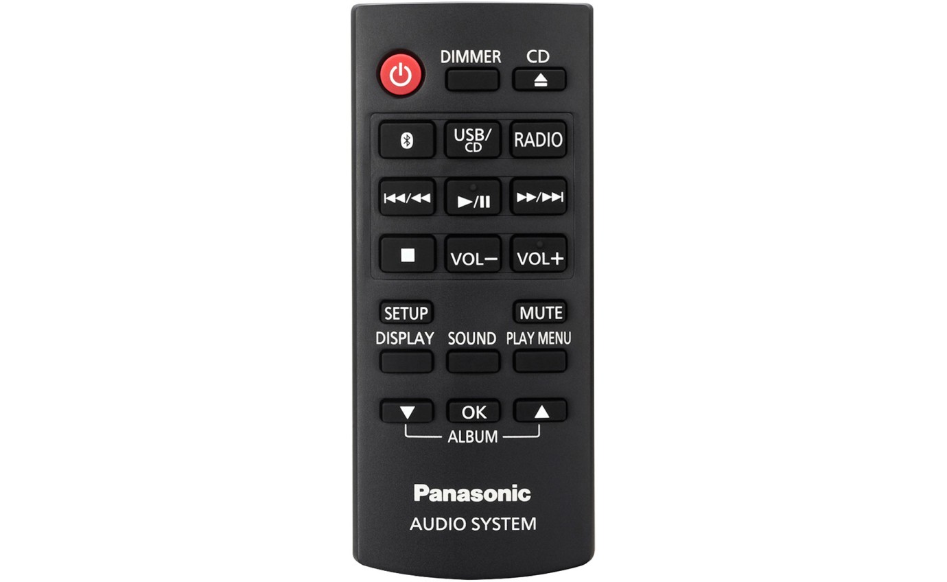 Panasonic 20W 2 Ch CD Micro Hi-Fi System SCHC200GNK