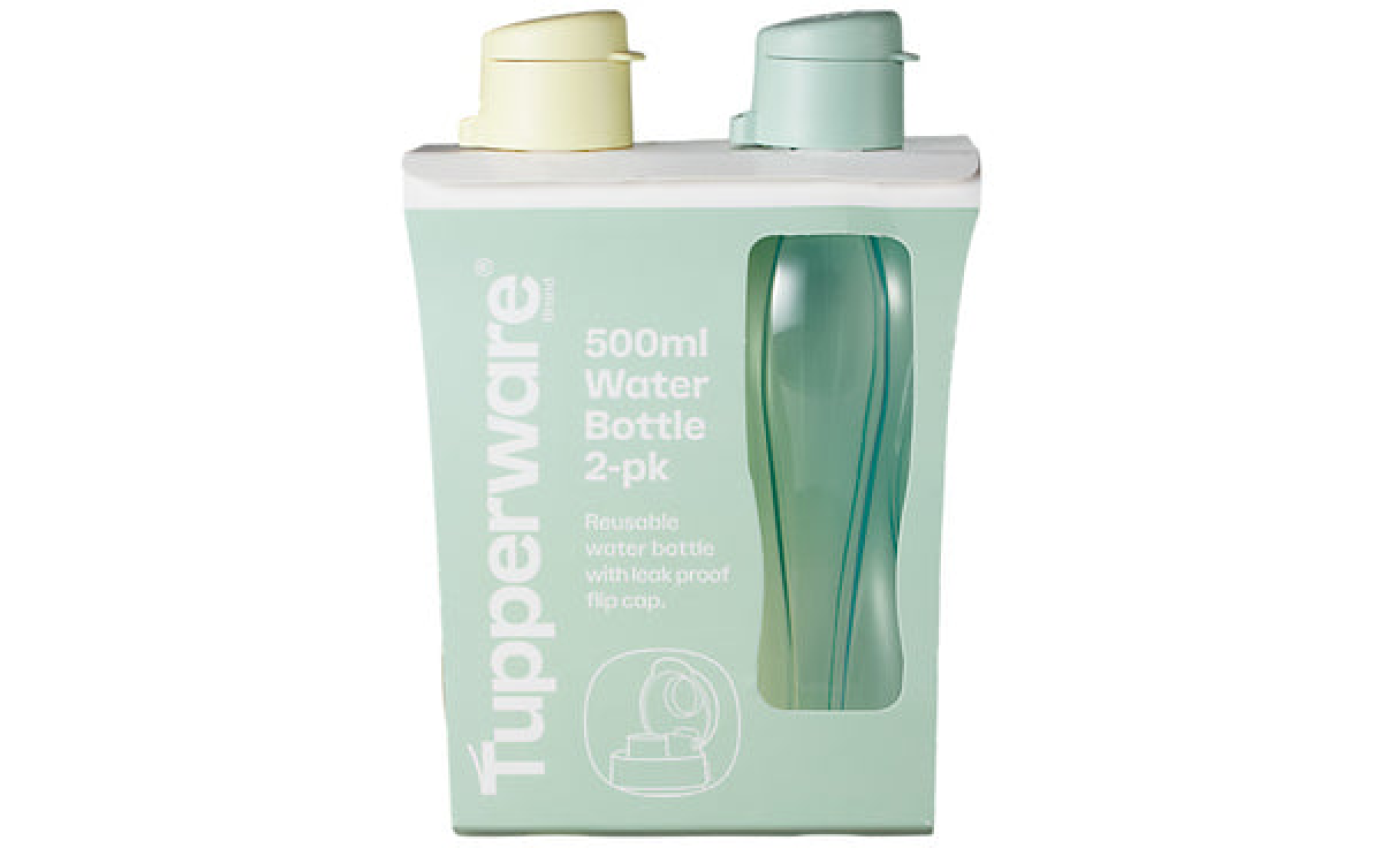 Tupperware Eco Water Bottle Set of 2 500ml TUPP0032