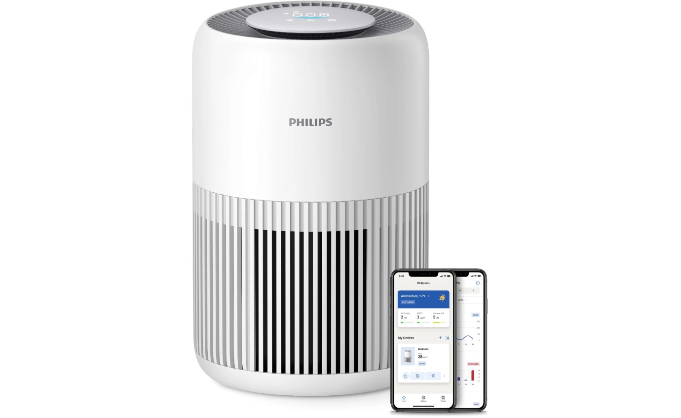 Philips PureProtect Mini 900 Series Smart Air Purifier (White) AC095010