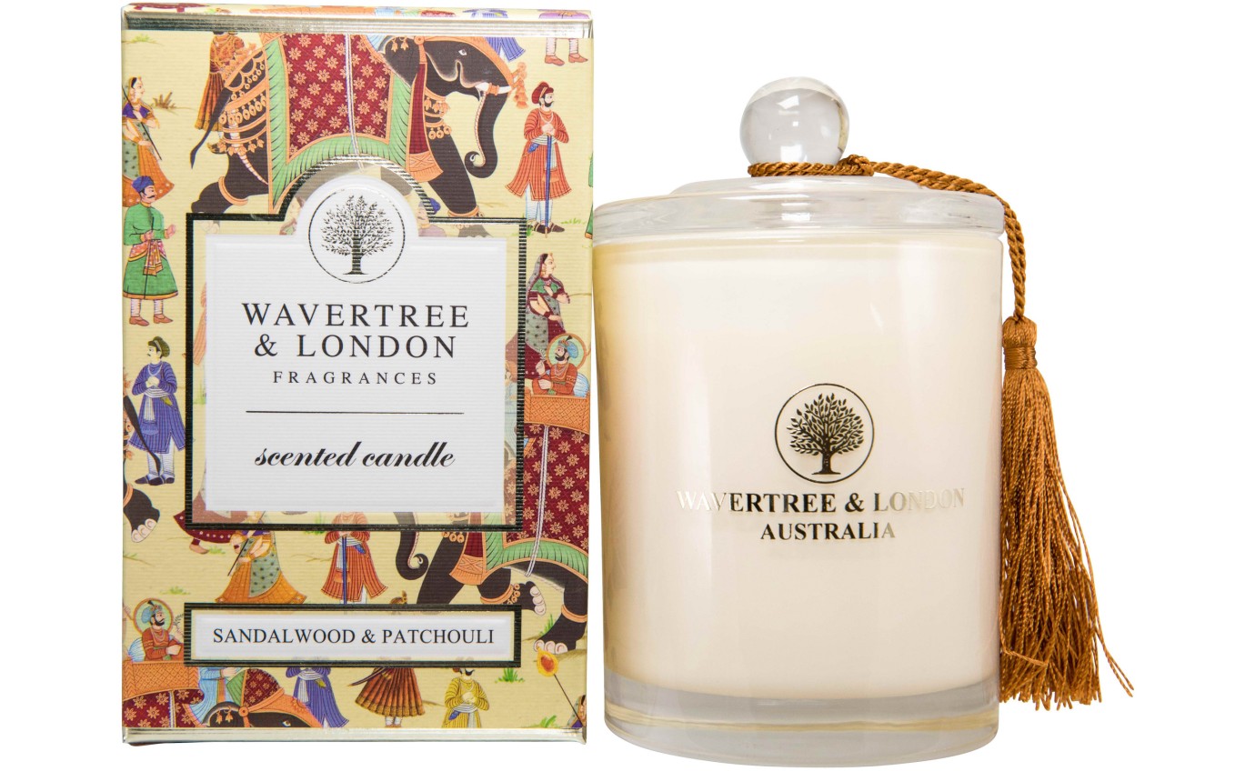 Wavertree & London Sandalwood and Patchouli Candle 9347774000623