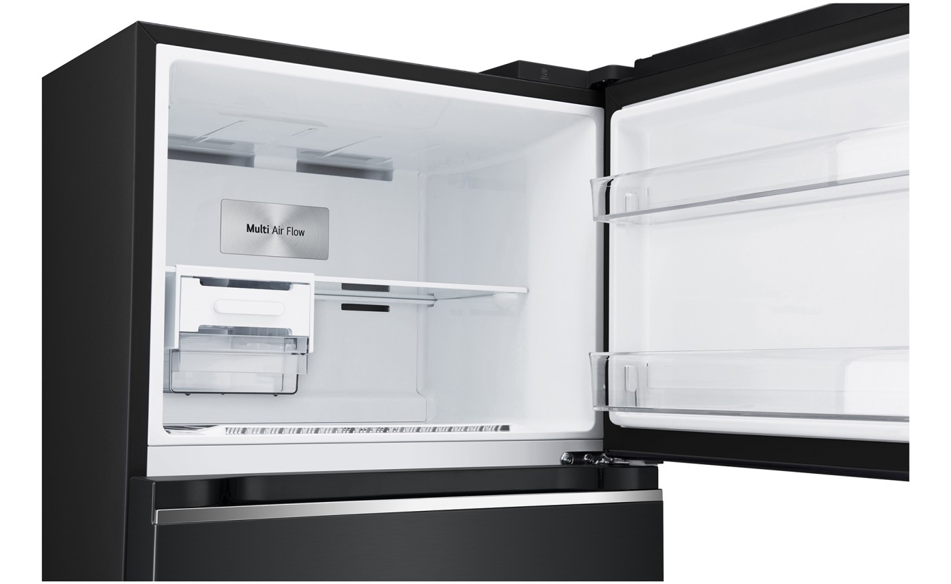 LG 375L Top Mount Fridge (Matte Black) GT5MB