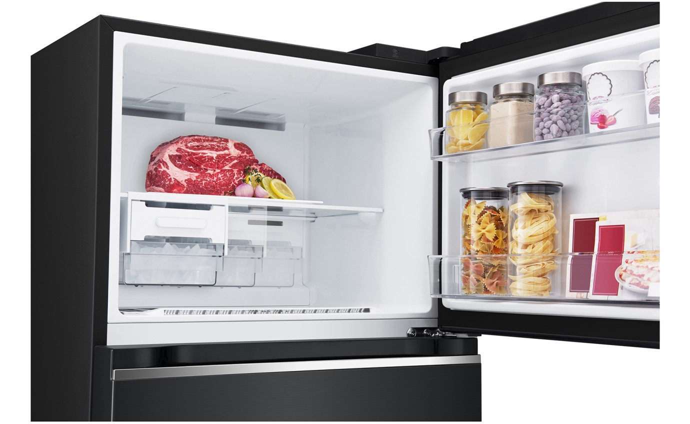 LG 375L Top Mount Fridge (Matte Black) GT5MB