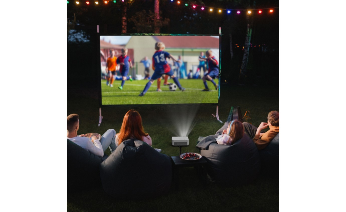 Laser 144 inch FHD Projector Outdoor Cinema Bundle PJOBF144670