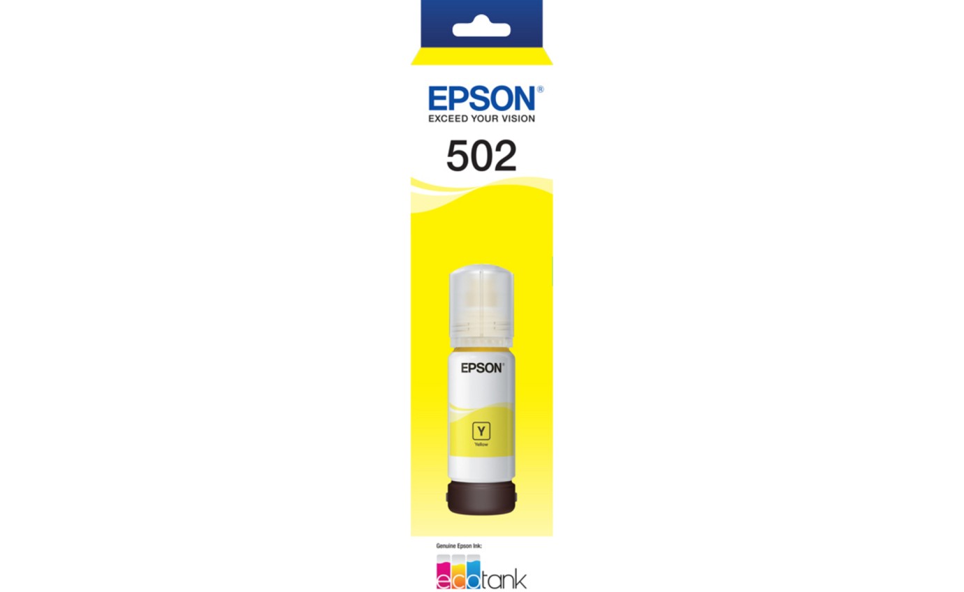 Epson 502 EcoTank Ink Bottle (Yellow) T03K492