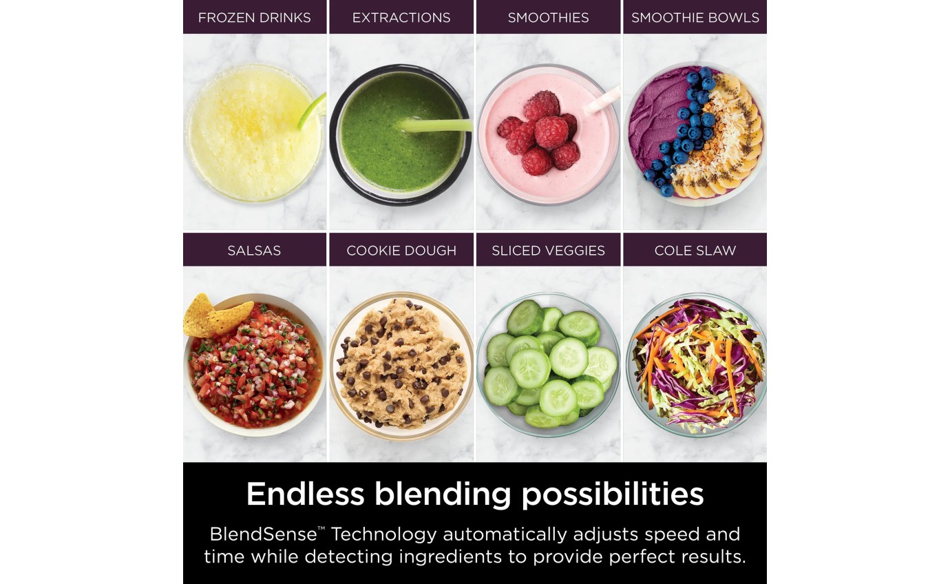 Ninja Detect Kitchen System Power Blender + Processor Pro TB401