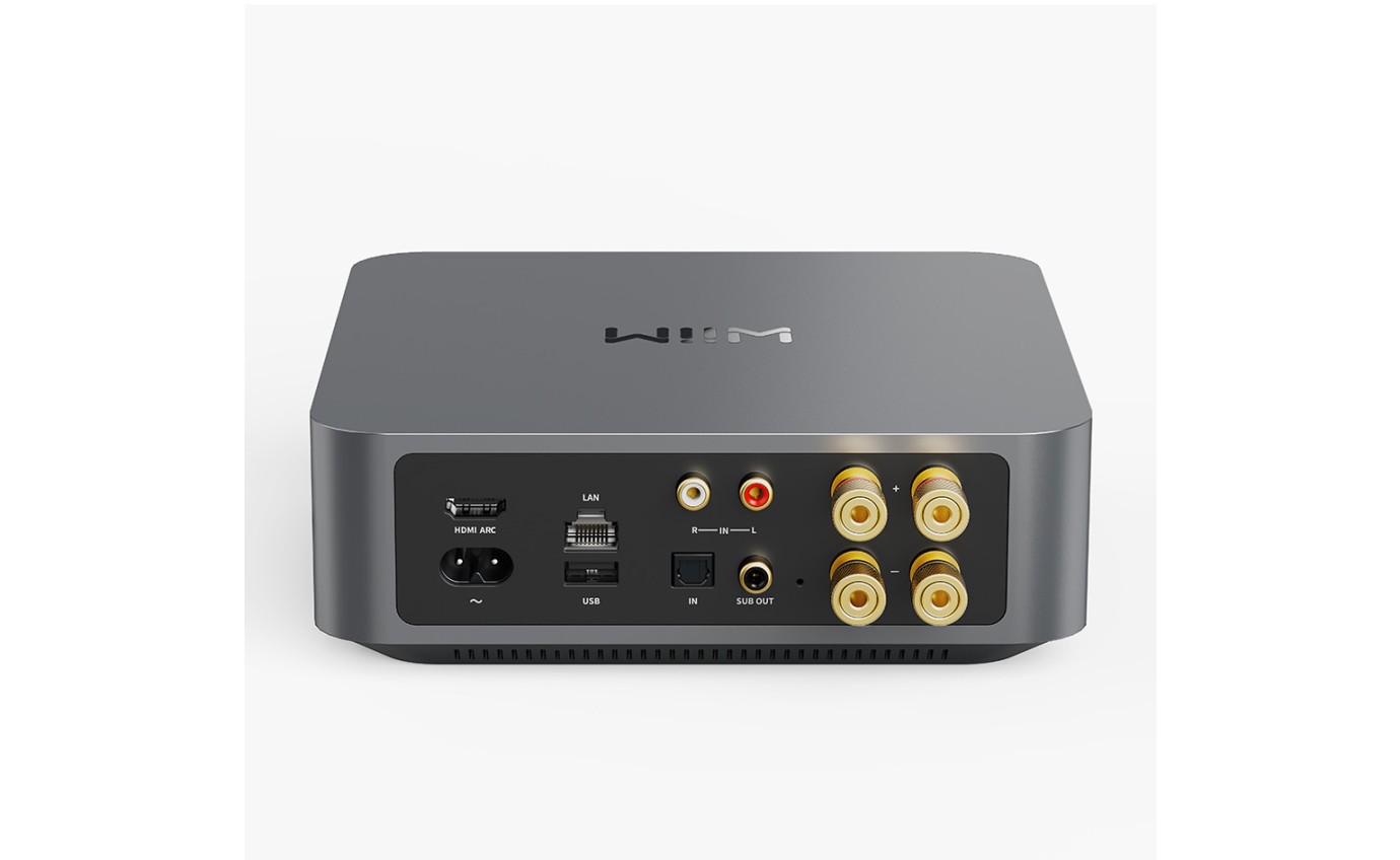 WiiM Amp Multiroom Stereo Streaming Amplifier (Space Grey) WIIMAMPSG