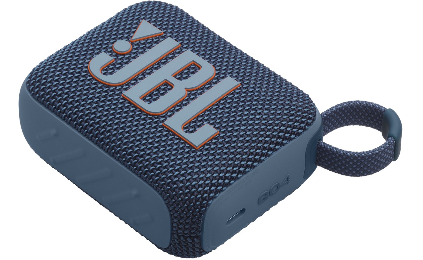 JBL Go 4 Mini Portable Bluetooth Speaker (Blue) JBLGO4BLU