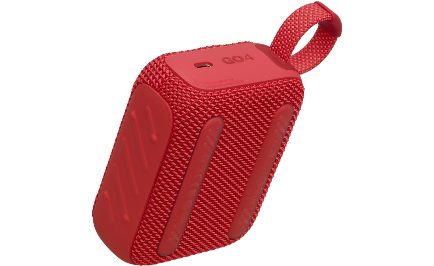 JBL Go 4 Mini Portable Bluetooth Speaker (Red) JBLGO4RED