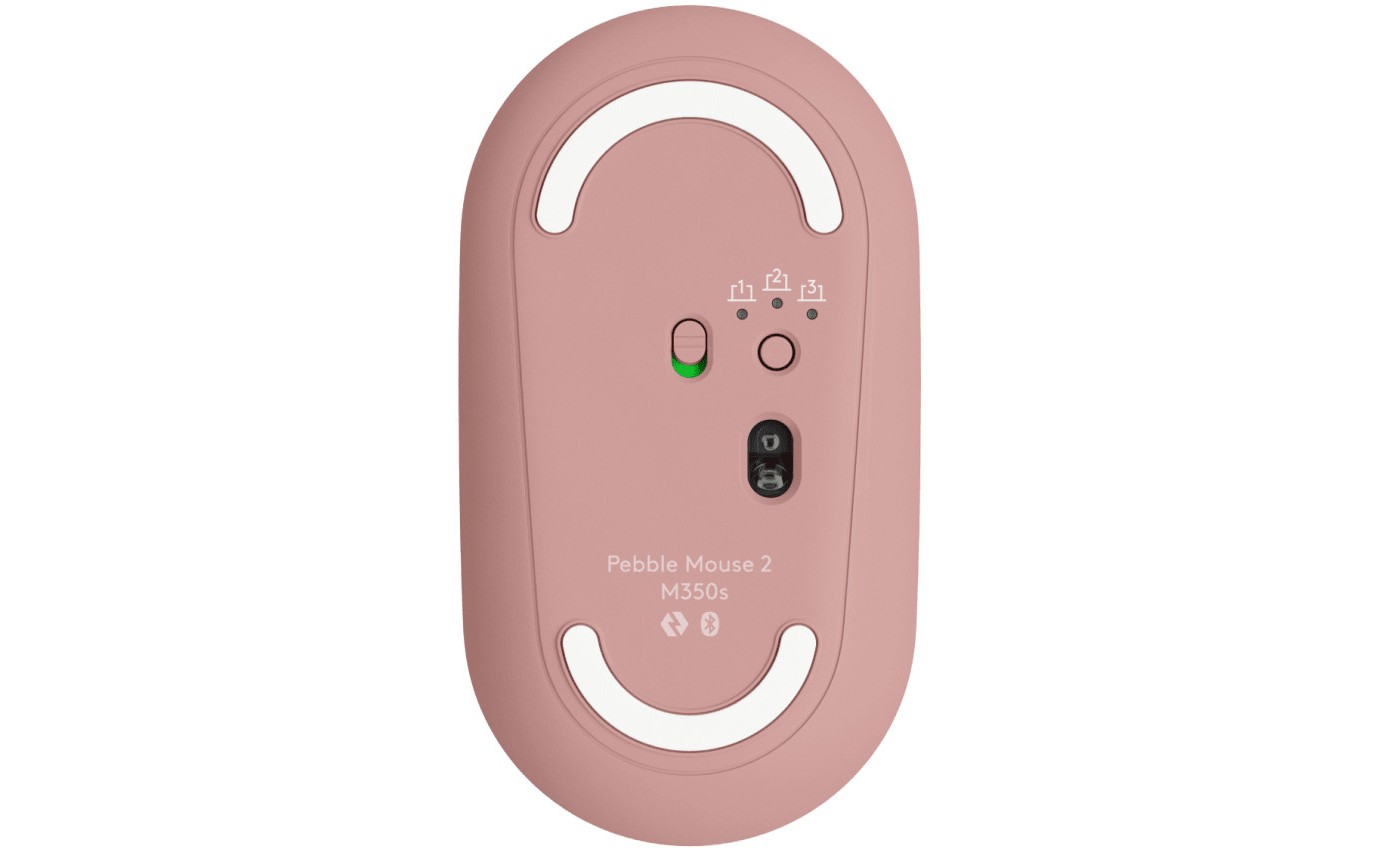 Logitech M350s Pebble Mouse 2 (Tonal Rose) 910006987