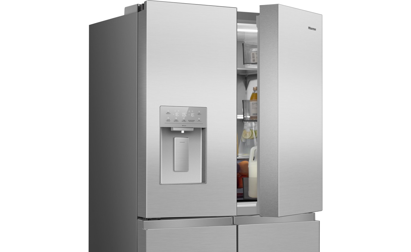 Hisense 640L PureFlex French Door Fridge (Stainless Steel) HRCD640TSW