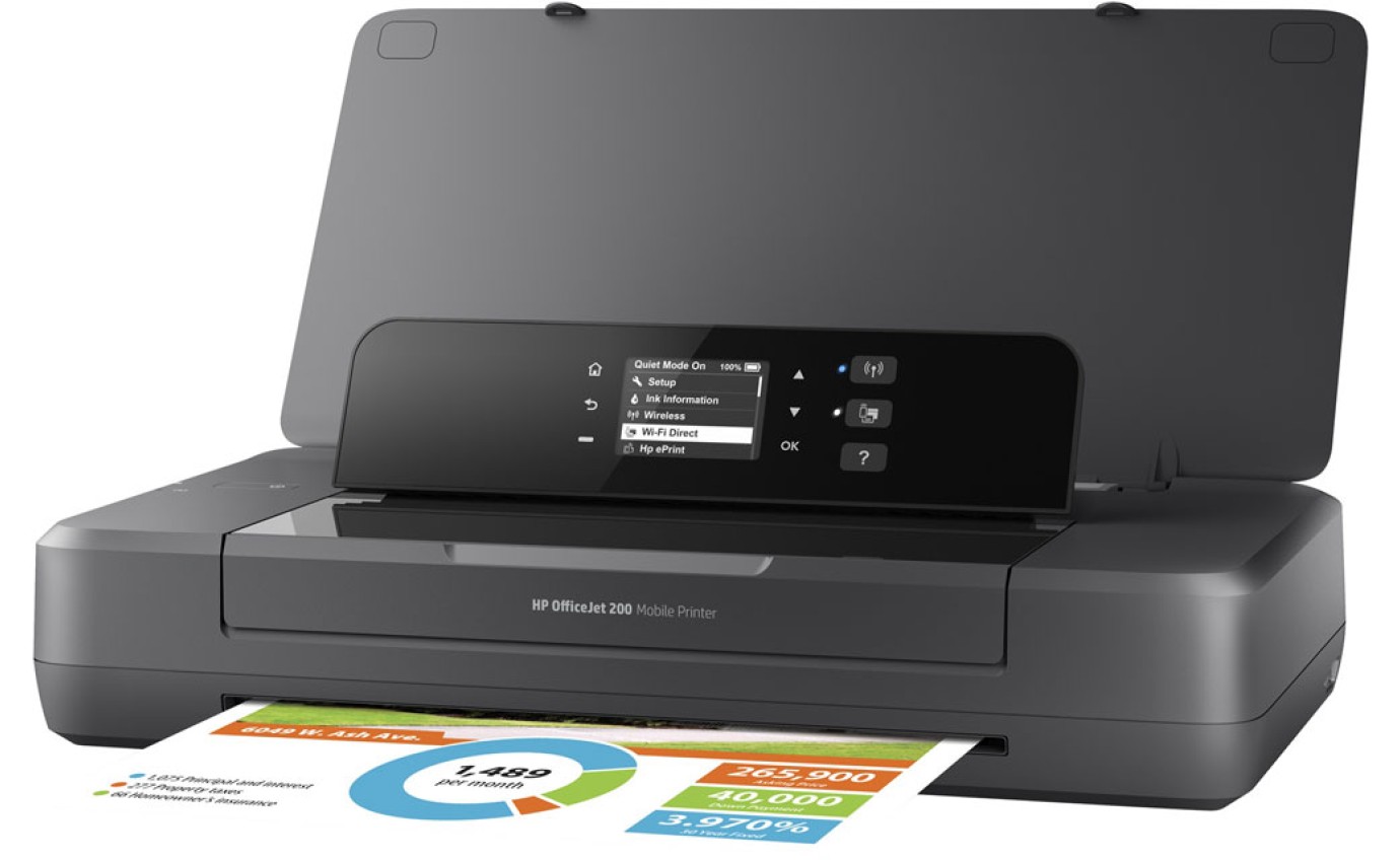 HP OfficeJet 200 Mobile All-in-One Printer CZ993A