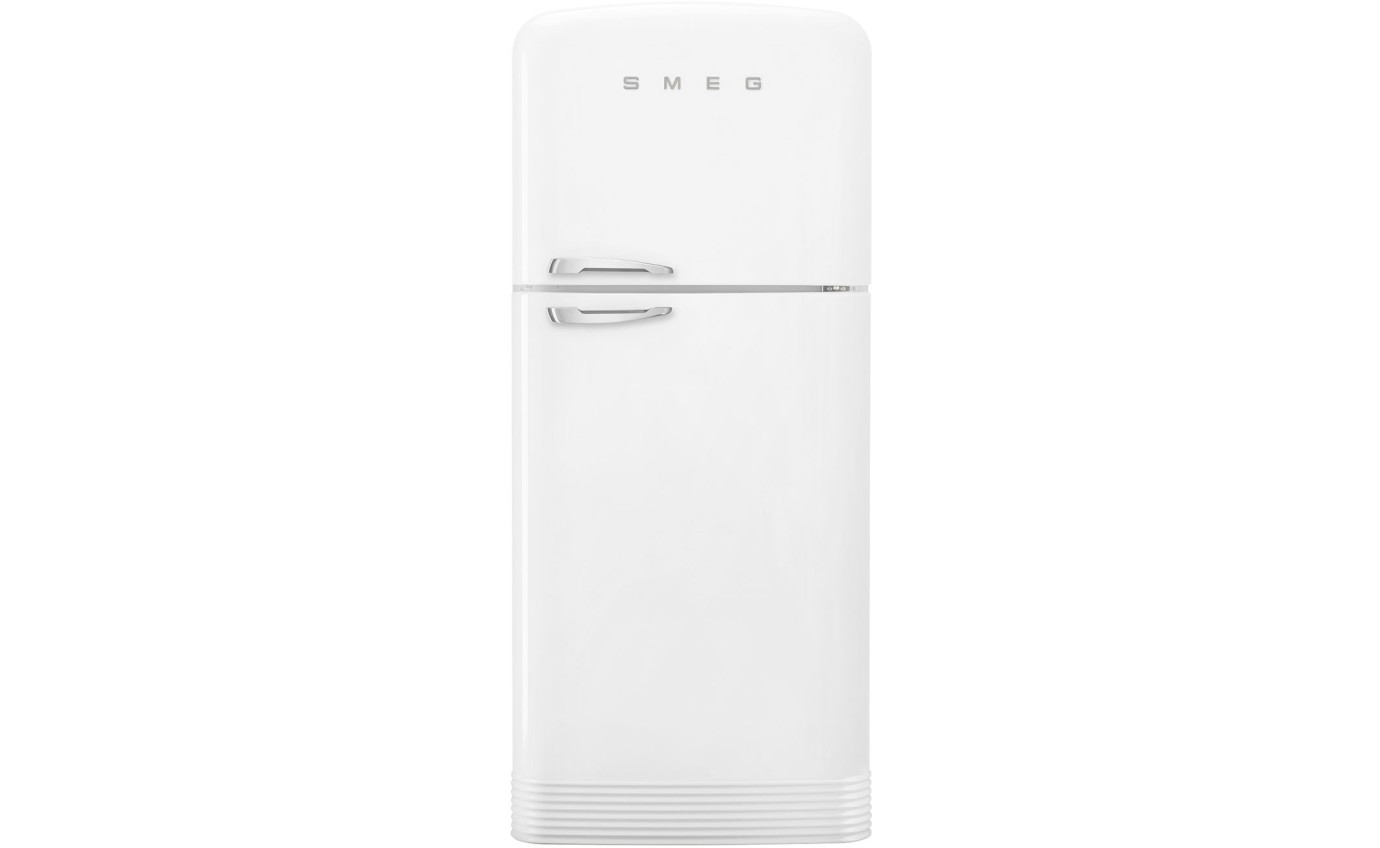 Smeg 524L 50s Style Retro Top Mount Fridge (White) FAB50RWH5AU