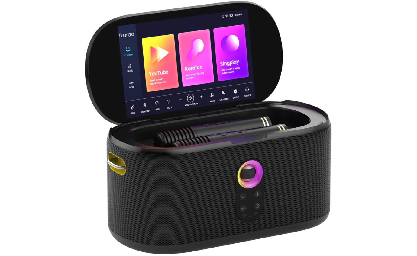 Ikarao Shell S1 Premium Portable Karaoke Machine IKSHELLS1