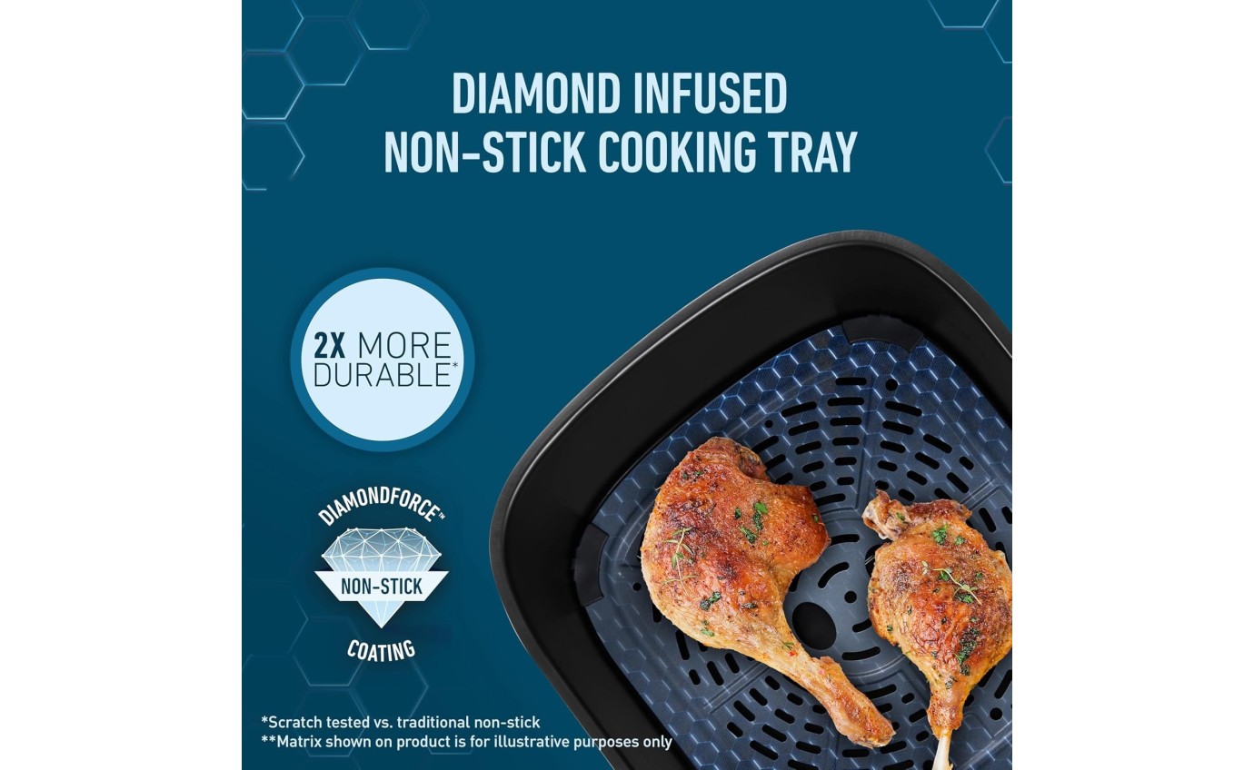 Sunbeam 6L Alinea Pro DiamondForce™ Air Fryer AFP4550DF