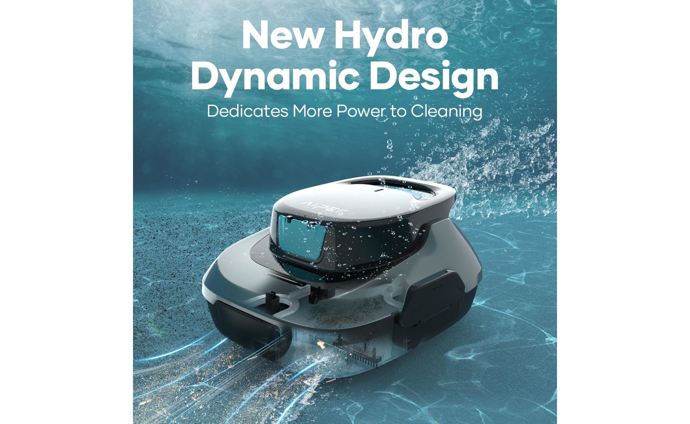 Aiper Scuba SE Cordless Robotic Pool Cleaner (Dark Grey) 253292