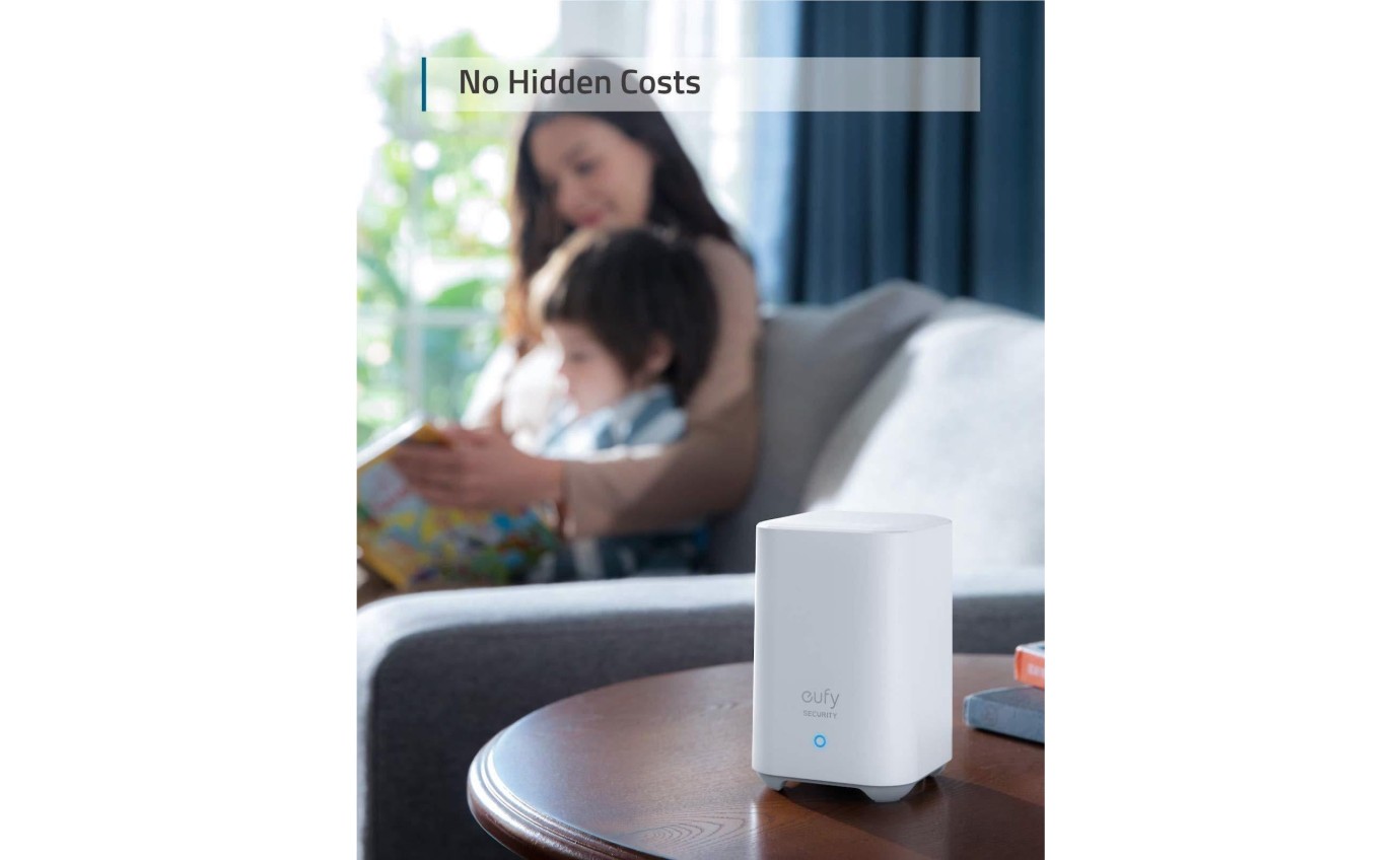 eufy Security Video Doorbell 2K Wireless with Homebase 2 E8210CW1