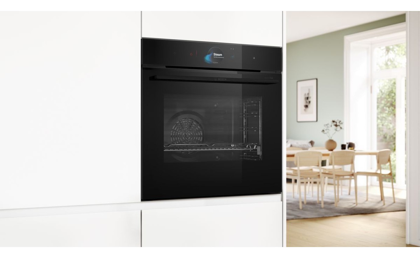Bosch 60cm Built-In Oven With Added Steam (Series 8) HRG978NB1A