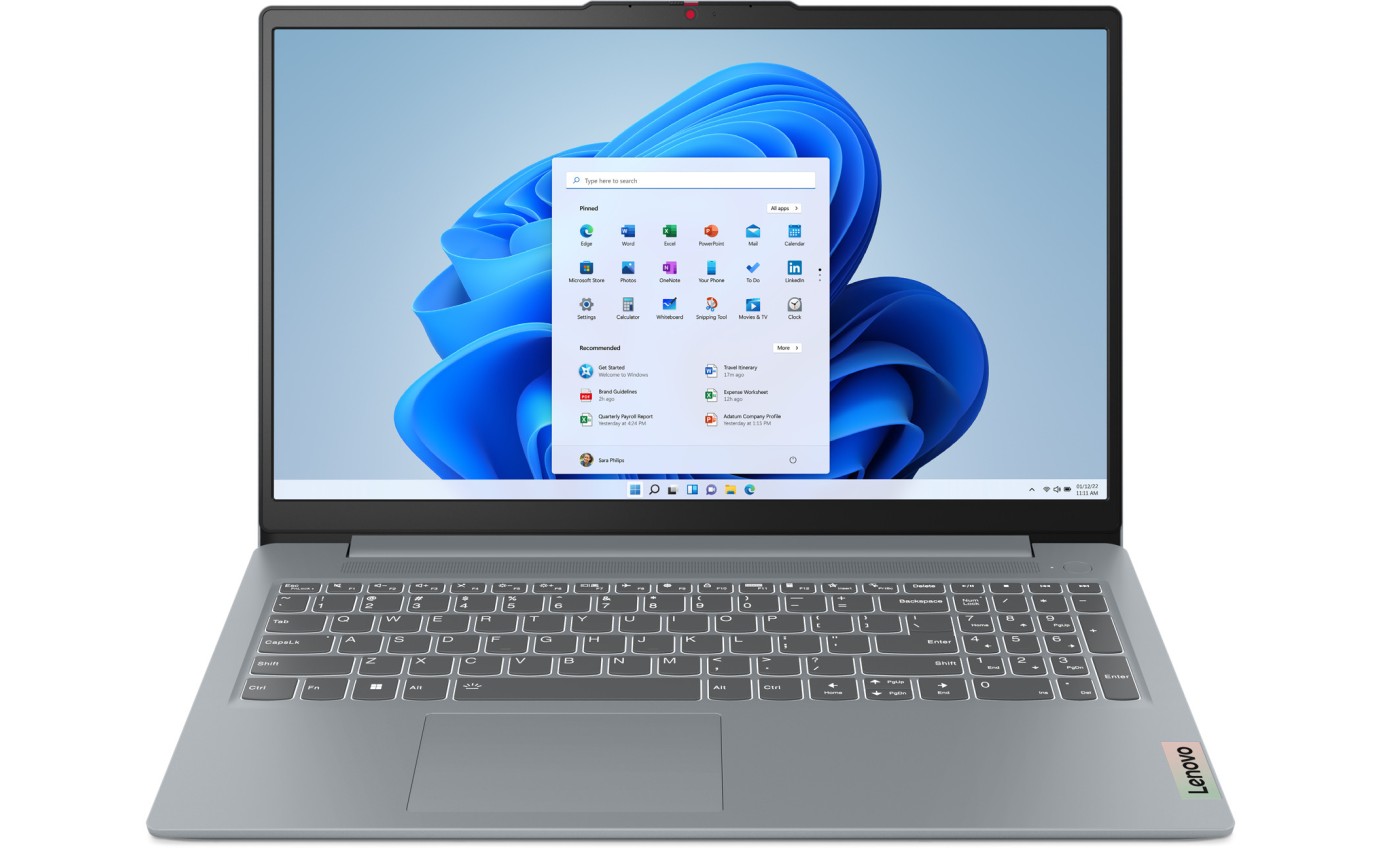 Lenovo 15.6 inch IdeaPad Slim 3 AMD R5 7520U 16GB RAM 512GB W11H 82XQ00SQAU
