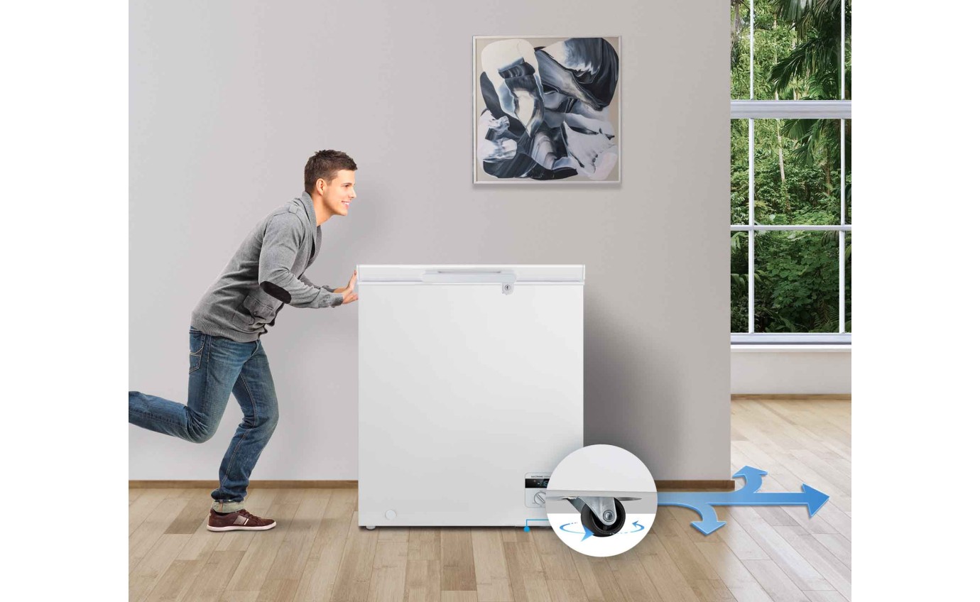 Hisense 300L Hybrid Chest Freezer (White) HRCF301