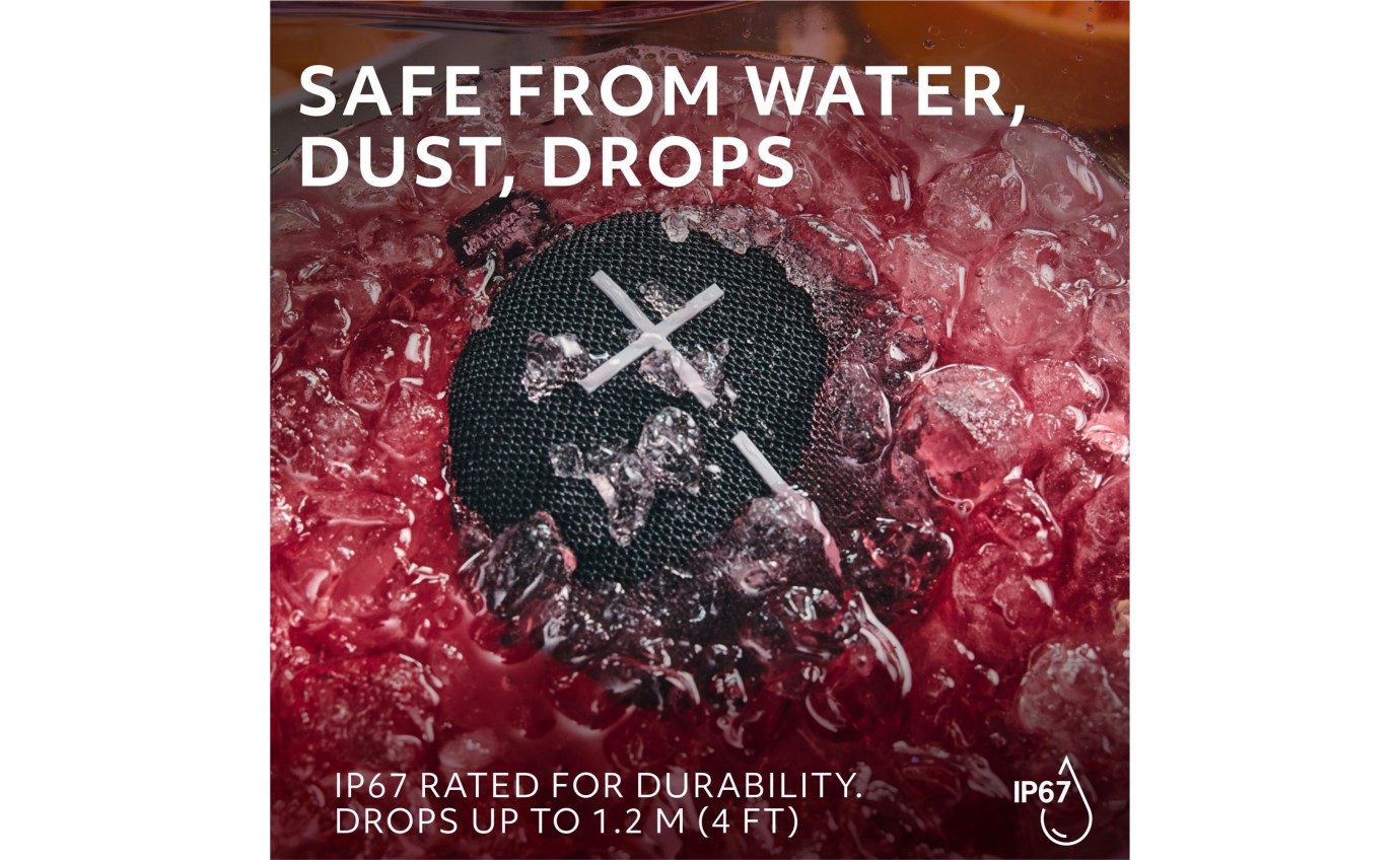 Ultimate Ears MINIROLL Portable Bluetooth Speaker (Gentle Black) 984002018