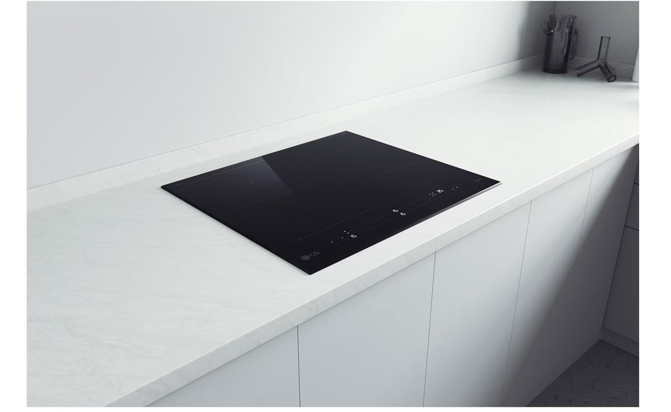 LG 60cm 4 Zone Induction Cooktop BCI607T4BG