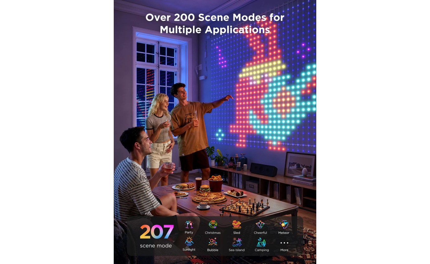 Govee Curtain Light 2 (2m x 1.5m) H70B35A1