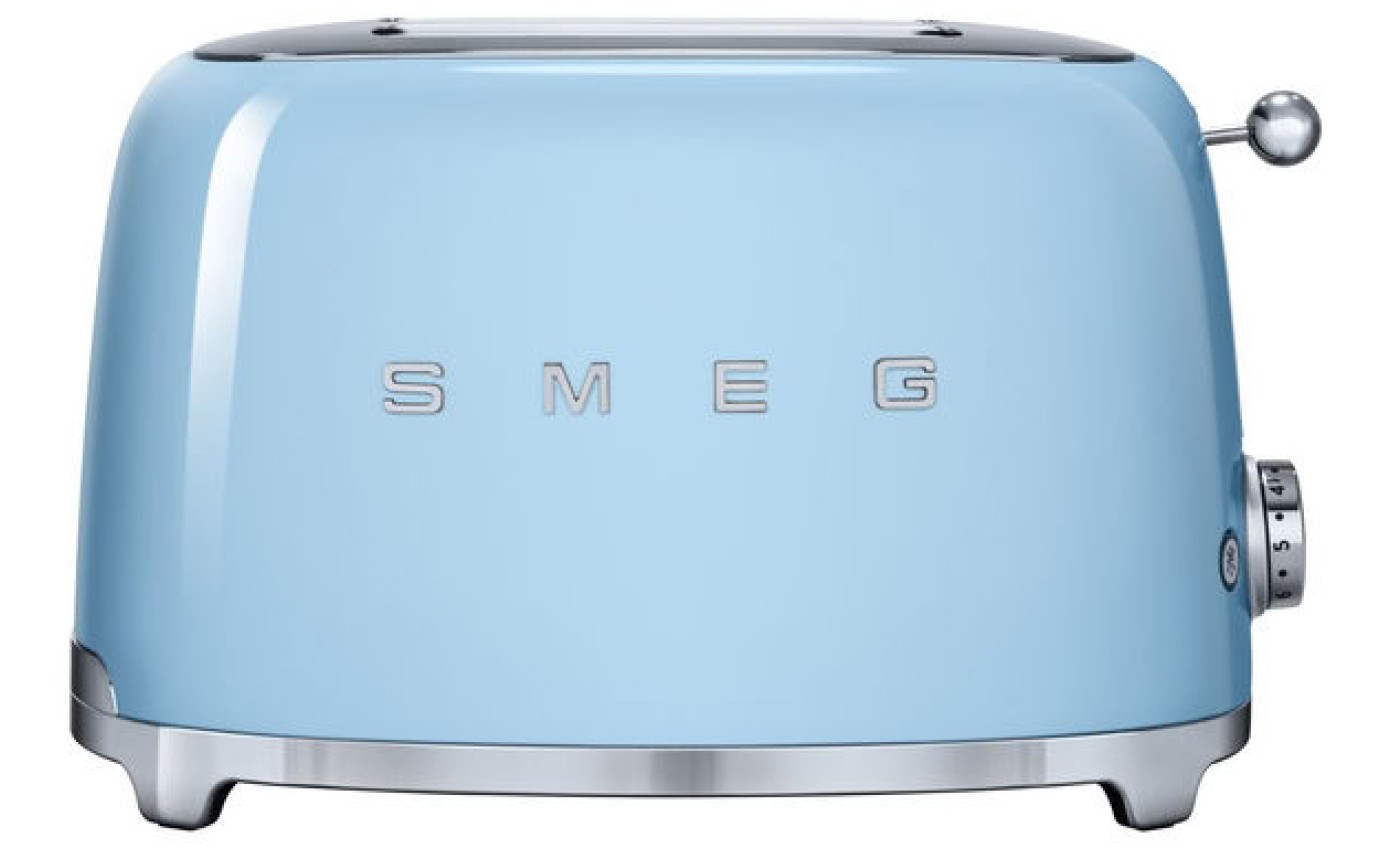 Smeg 50s Retro Style 2 Slice Toaster (Pastel Blue) TSF01PBAU