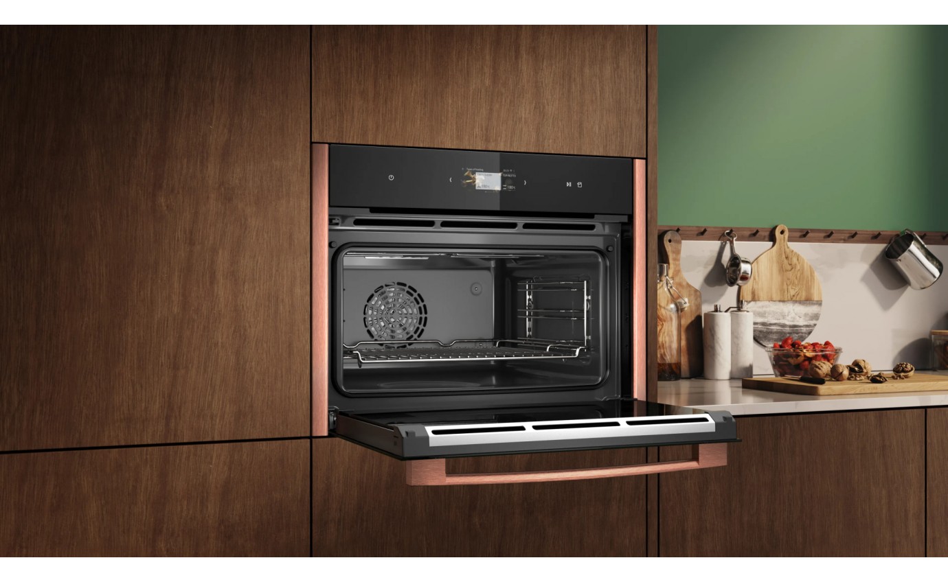 Neff 45cm N 90 Built-in Compact Oven with Steam Function (Brushed Bronze) C29FS31Y0ABB