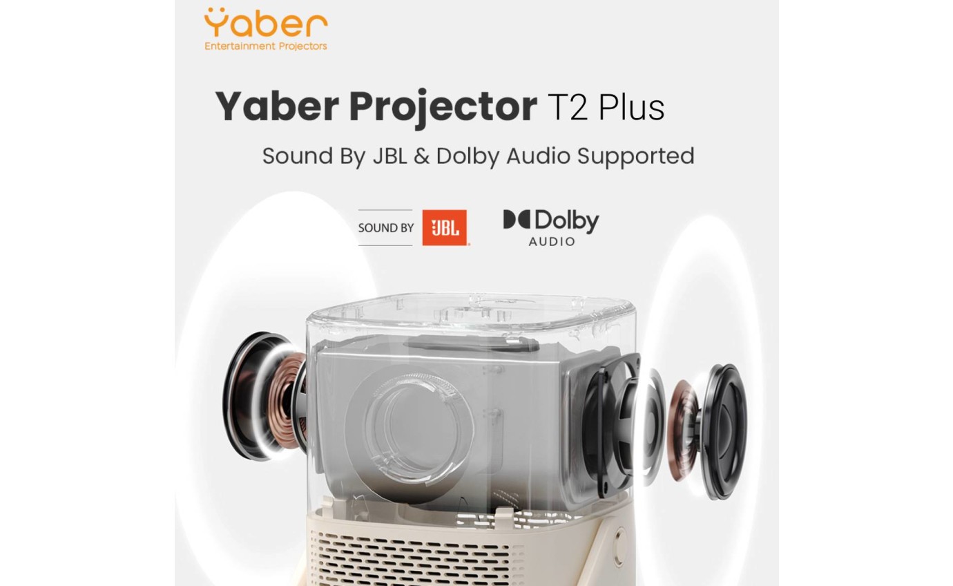 Yaber T2 Plus 1080p Projector CBK01053
