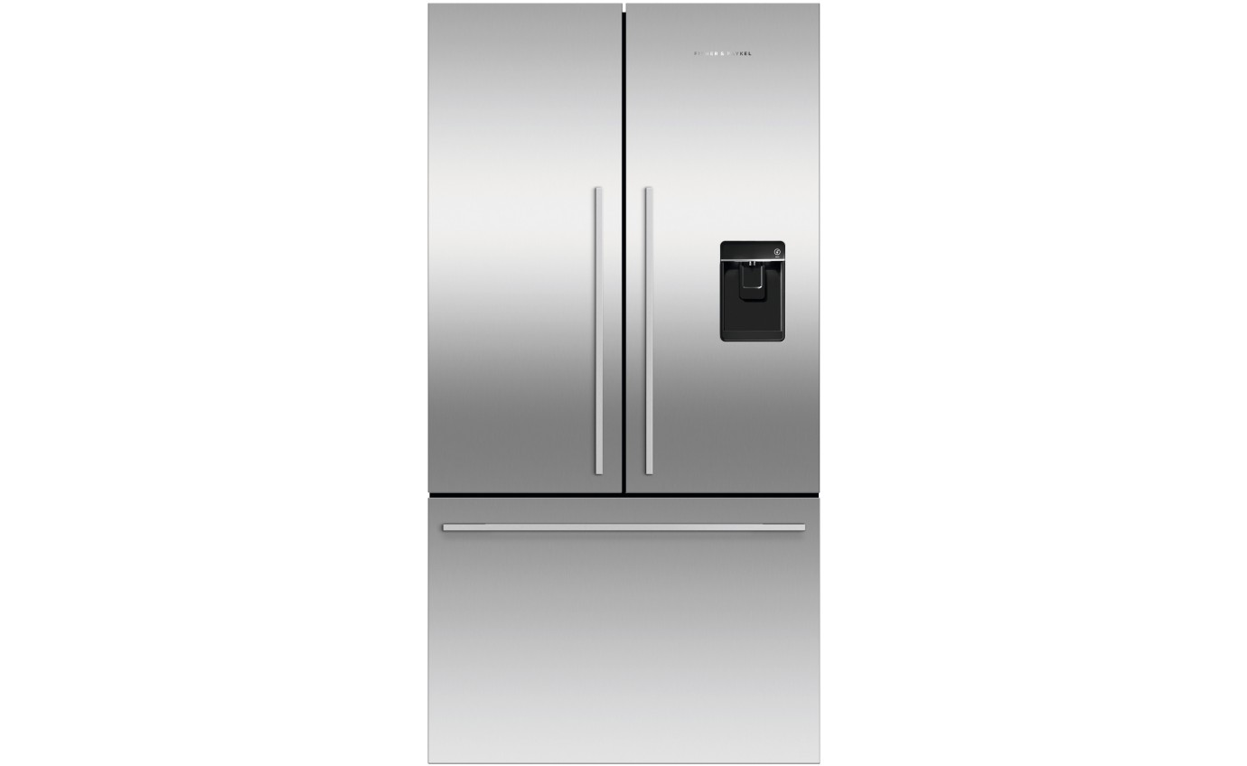 Fisher & Paykel 569L Series 7 French Door Refrigerator Freezer, Ice & Water RF610ADUX5