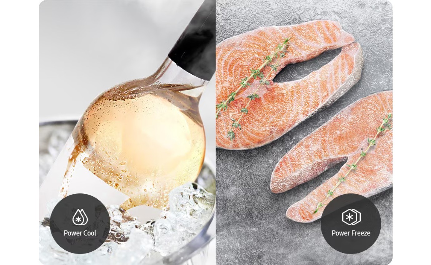 Samsung 615L Family Hub™ Side By Side Fridge SRS6800BFH