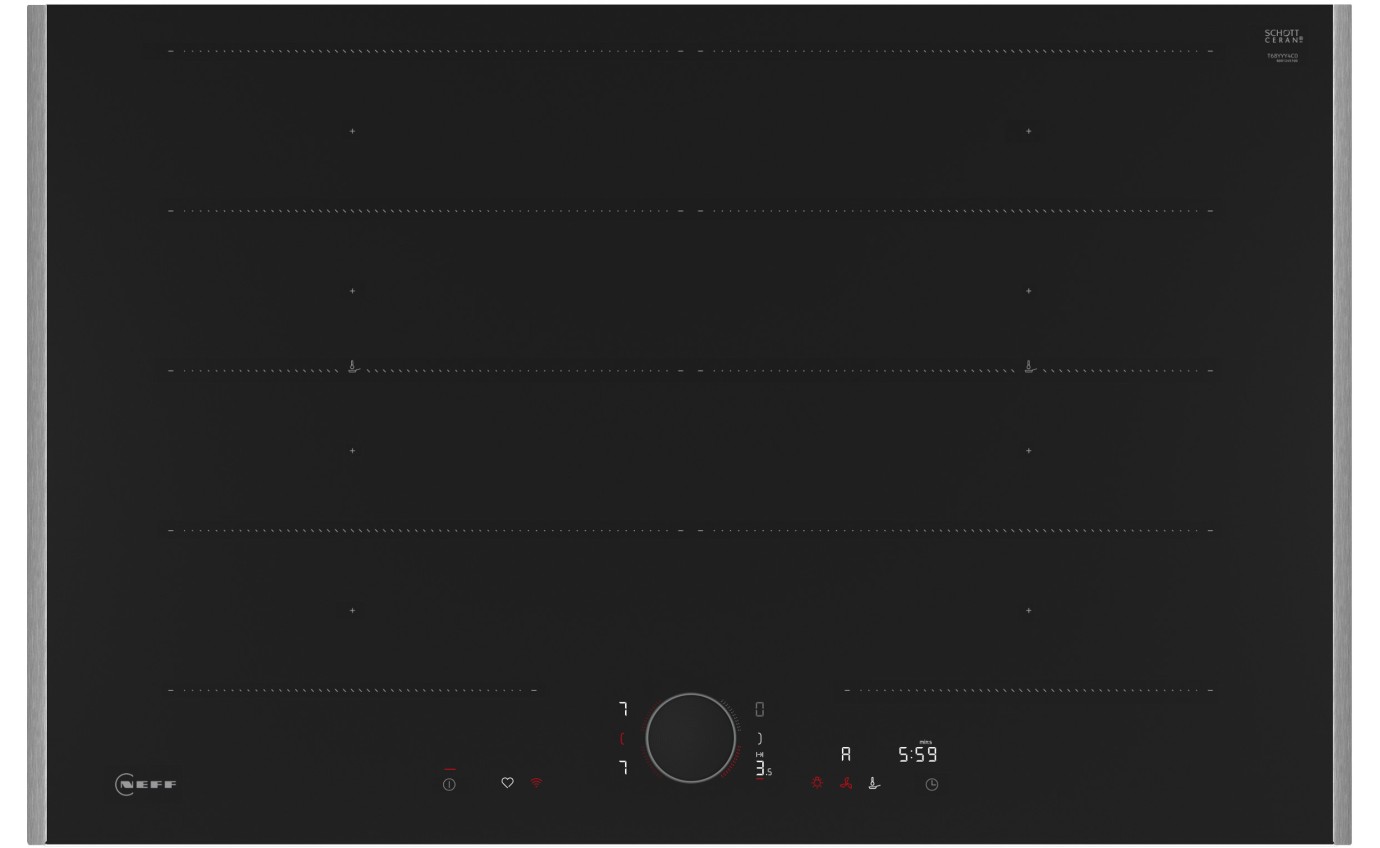 Neff N 90 Flex Induction Cooktop (Metallic Silver) T68YYY4C0MS