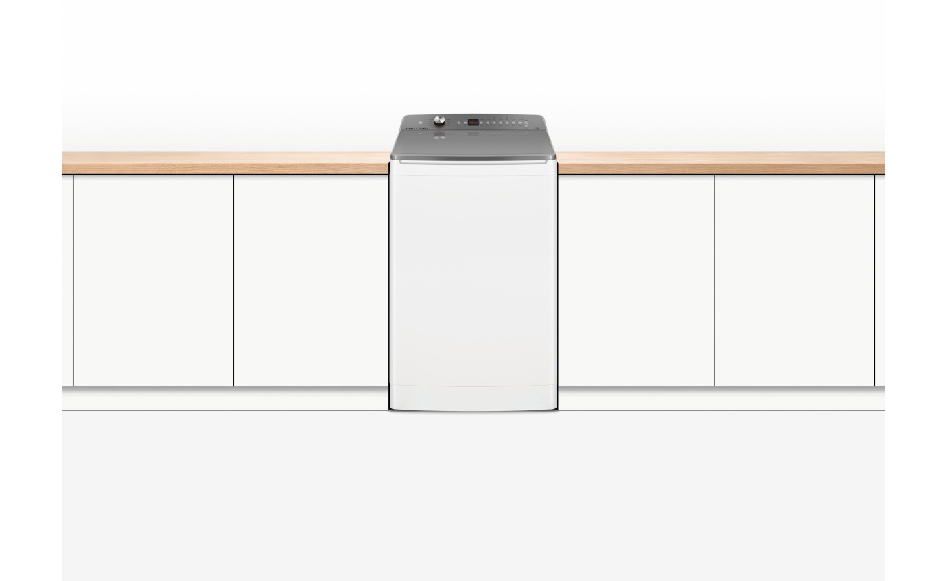 Fisher & Paykel 10kg Series 7 Top Loader Washer, UV Sanitise WL1064P1